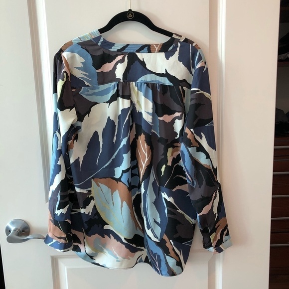 NIC AND ZOE Mixed Ivy Printed Blouse - Picture 11 of 13